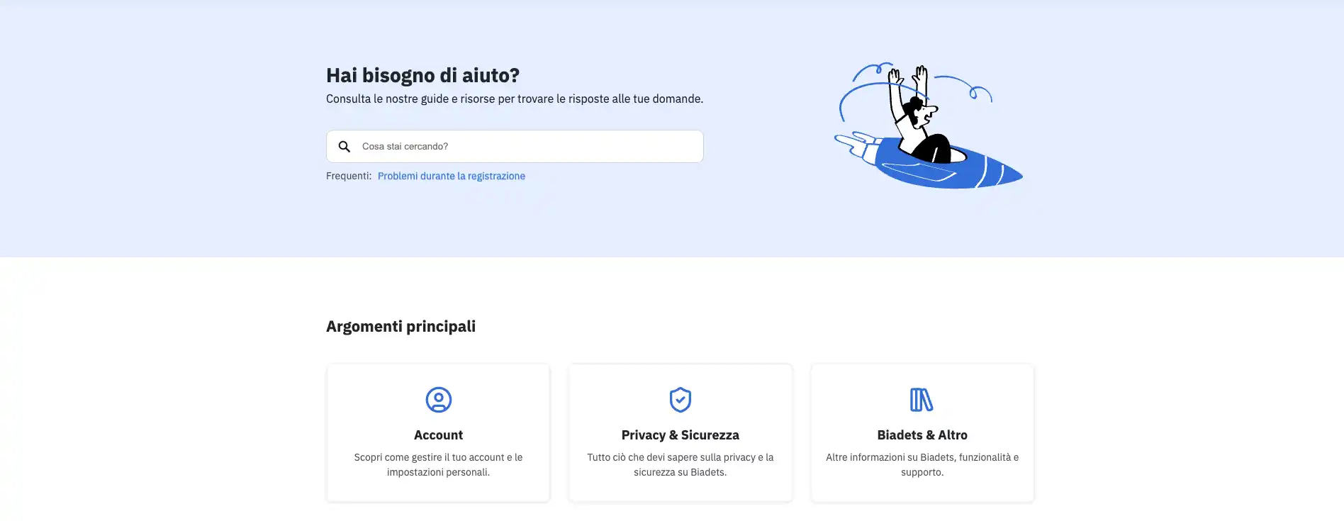 Centro assistenza di Biadets