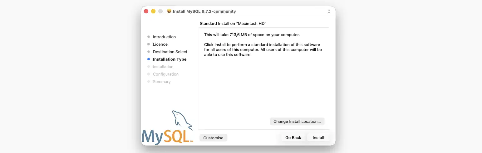 Installare MySQL su Mac